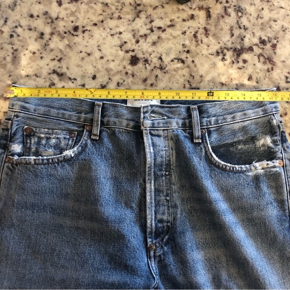 Agolde Jamie Style High Waist Jeans 29 - Picture 4 of 9